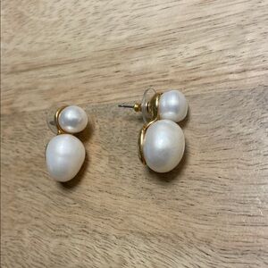 Lele Sadoughi Pearl Stud Earrings